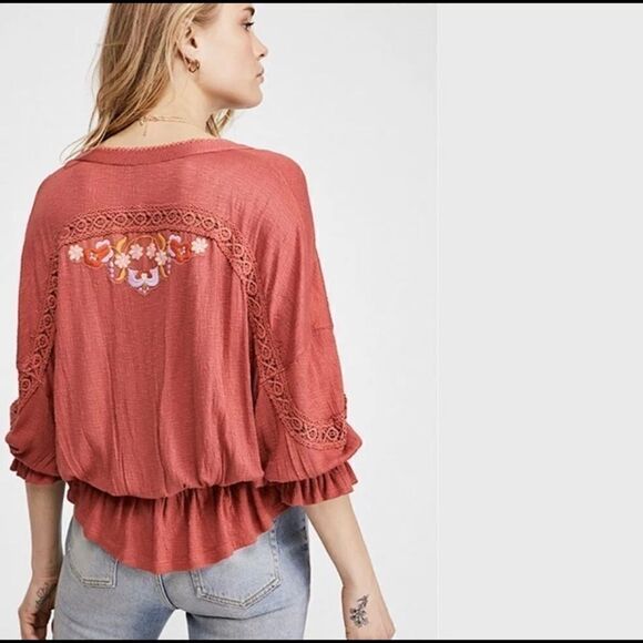Free People sangria combo top C23 - Picture 3 of 5